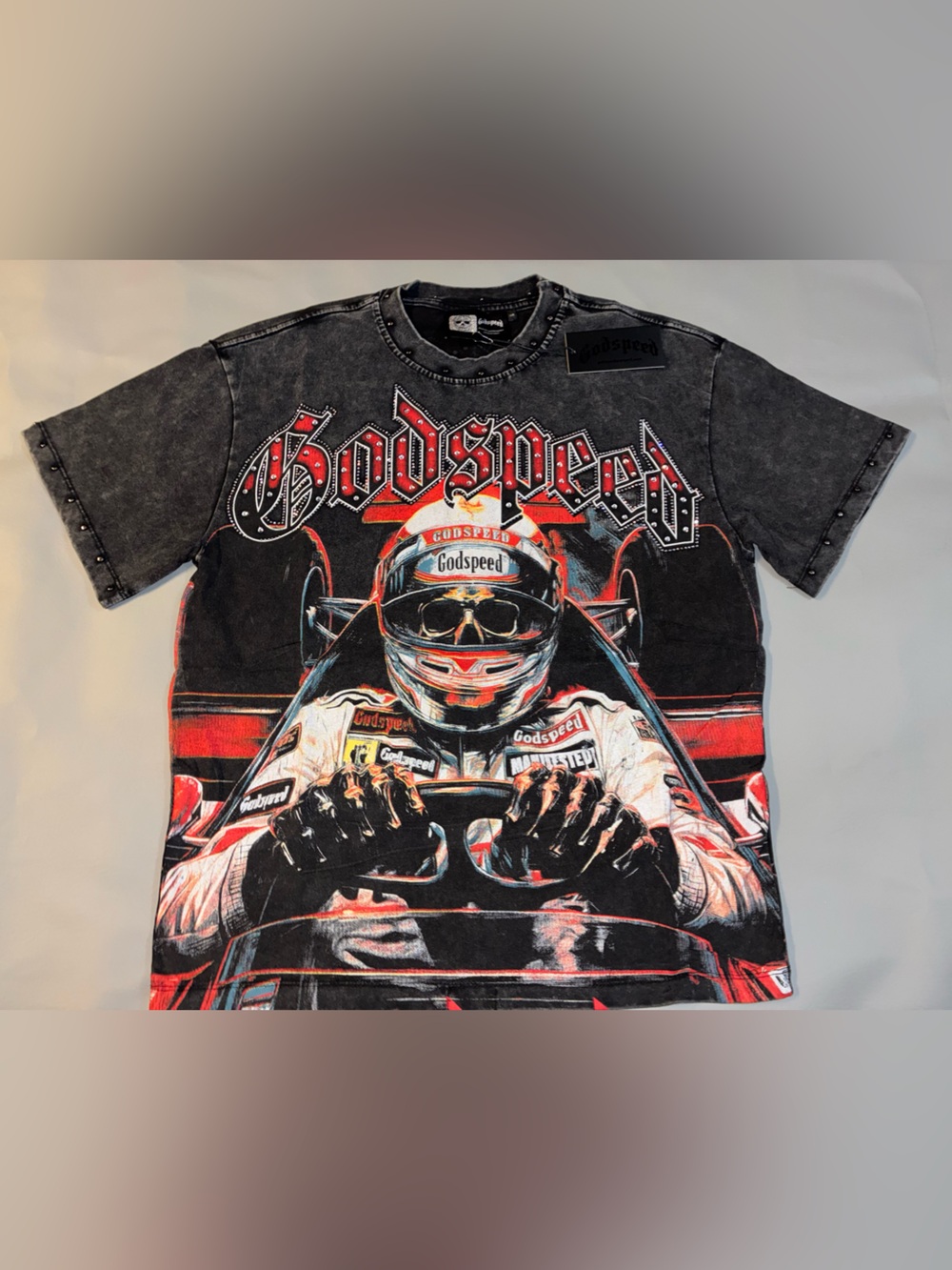 Godspeed Racing - Black & Red Oversized